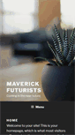 Mobile Screenshot of maverickfuturists.com